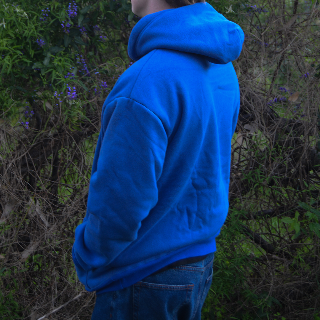 BUTTERFLY EMBROIDERED HOODIE