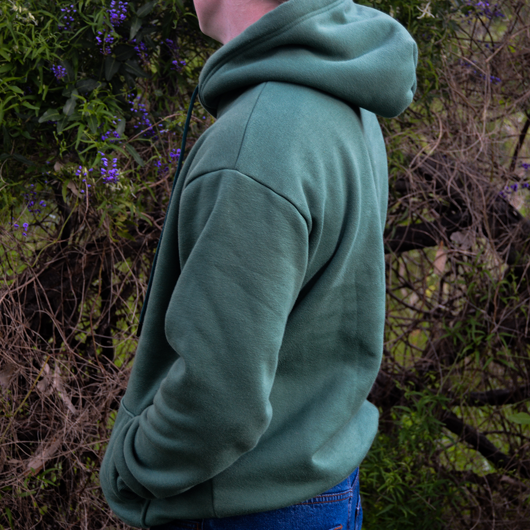 BUTTERFLY EMBROIDERED HOODIE